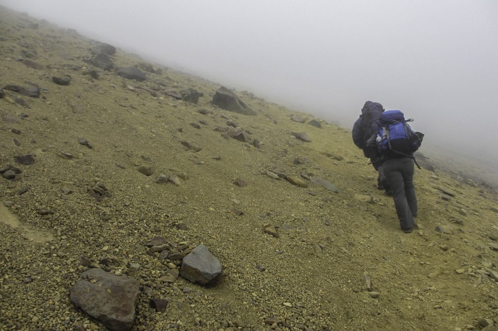 Besteigung des Illiniza Norte in Ecuador, Akklimatisierung für die Besteigung des Cotopaxi