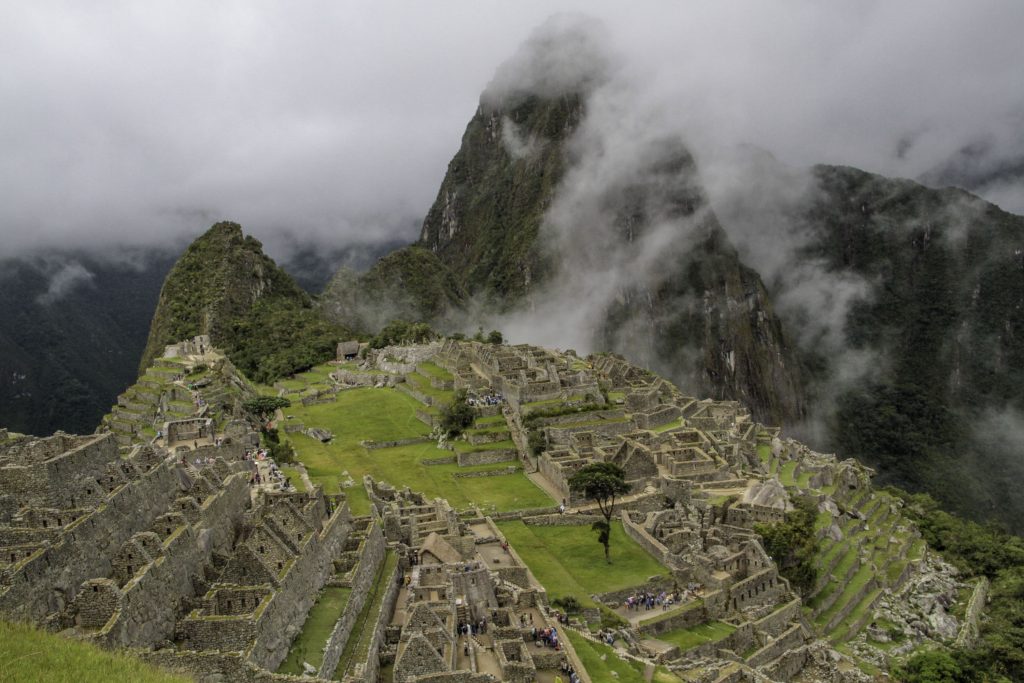 Machu Picchu, das Ziel des Inka Trails in Peru