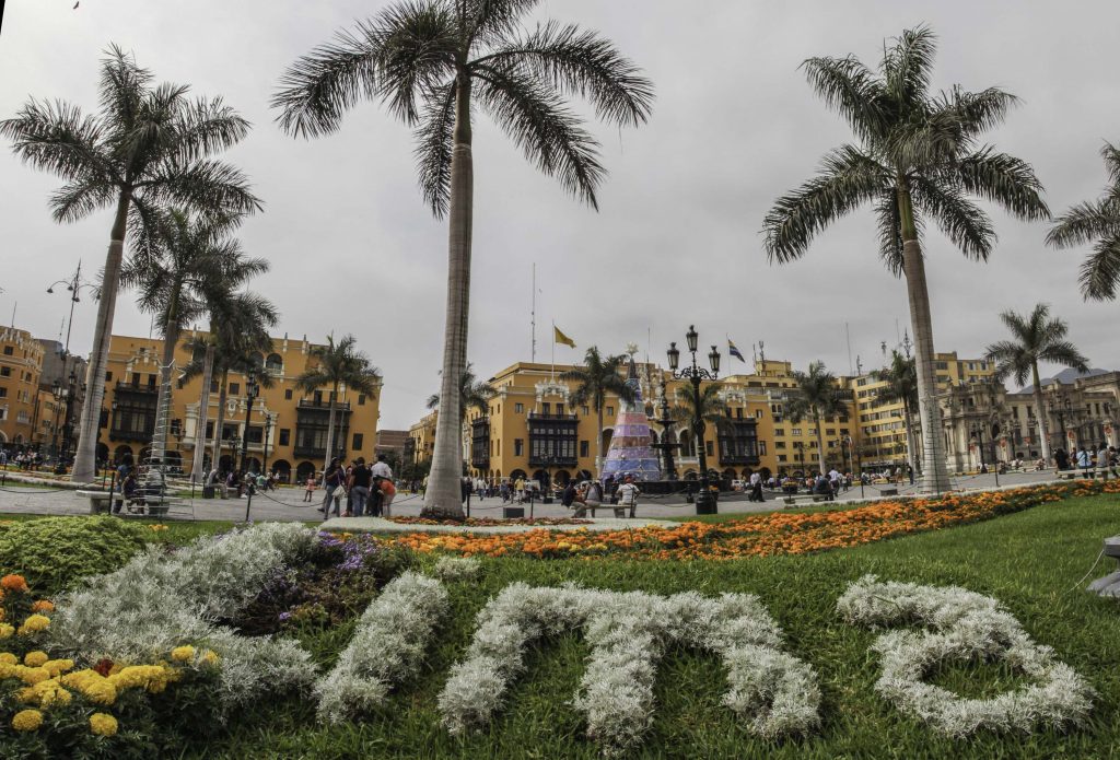 Fotos von Peru: Die Plaza Mayor von Lima