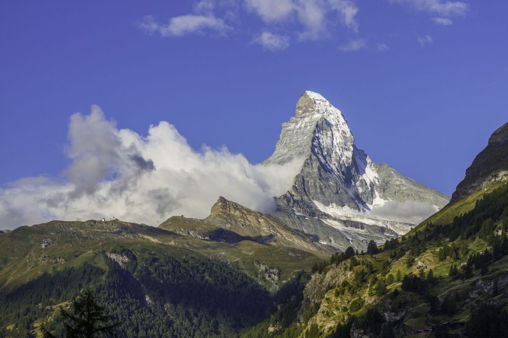 Foto vom Matterhorn in Zermatt