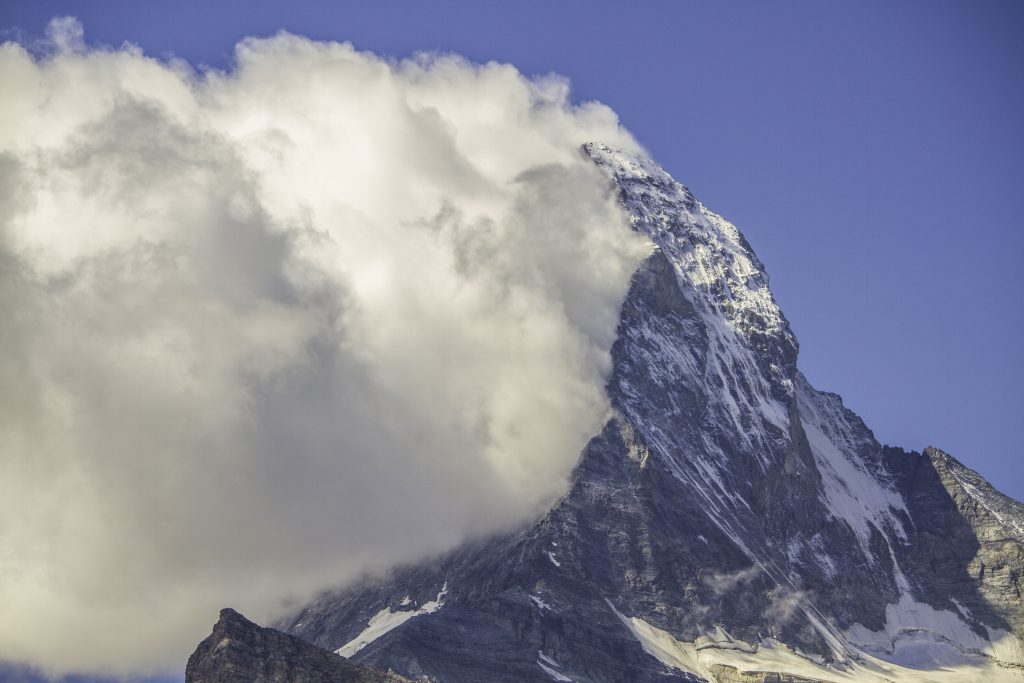 Matterhorn mit Wolkenfahne