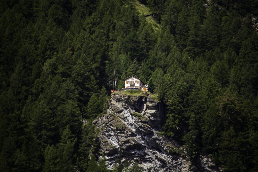 Foto der Edelweiss Hütte Zermatt