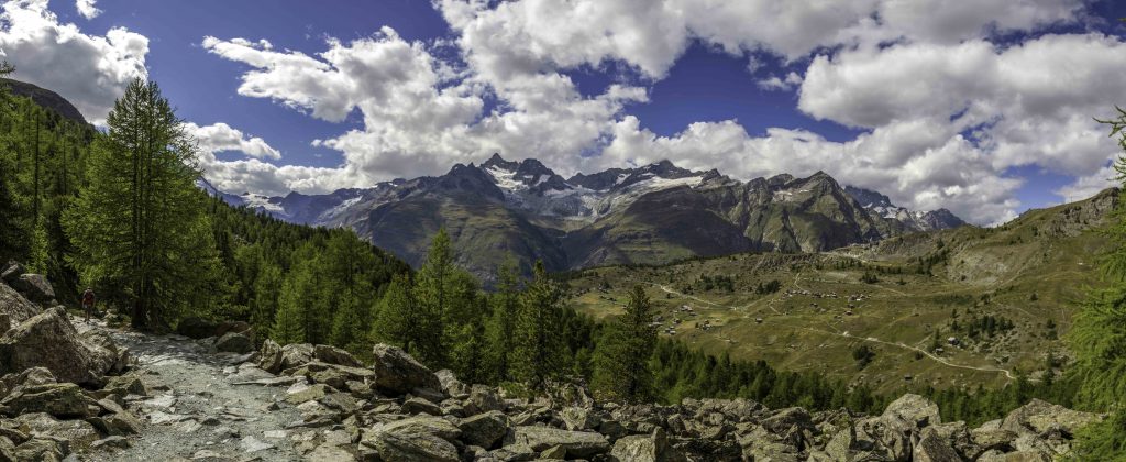 Die Alpen bei Zermatt